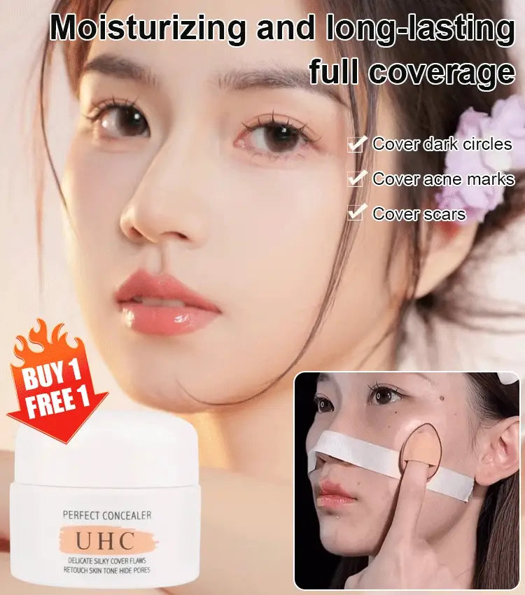 Long-lasting Waterproof Concealer 【Buy 1 Get 1 Free】