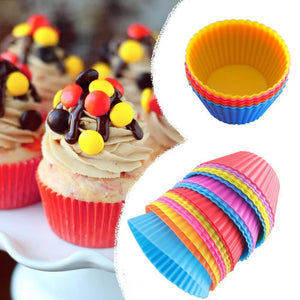 Reusable Silicone Baking Cups ১২ পিচ