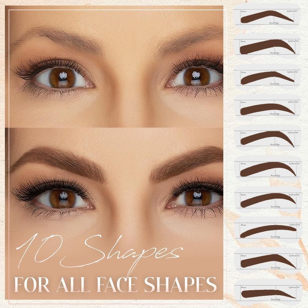 🔥49% OFF-Perfect Brows Stencil & Stamp Kit